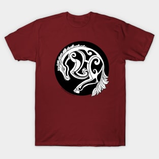 White Horse Celtic style T-Shirt